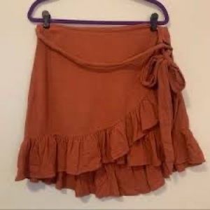Zara ruffle skirt